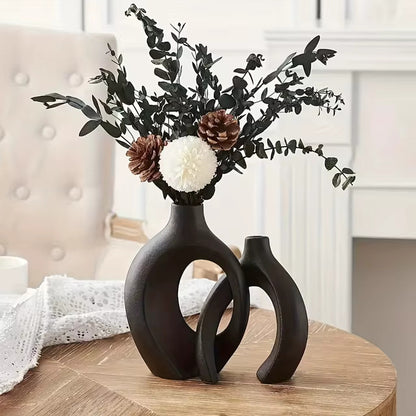 Nordic Serenity Ceramic Vase